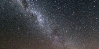 Unha das imaxes de ceos estrelados de Óscar Blanco Varela.