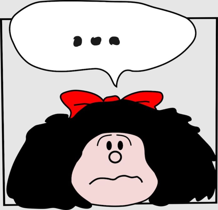 Mafalda, a personaxe de viñeta creada polo debuxante arxentino Quino