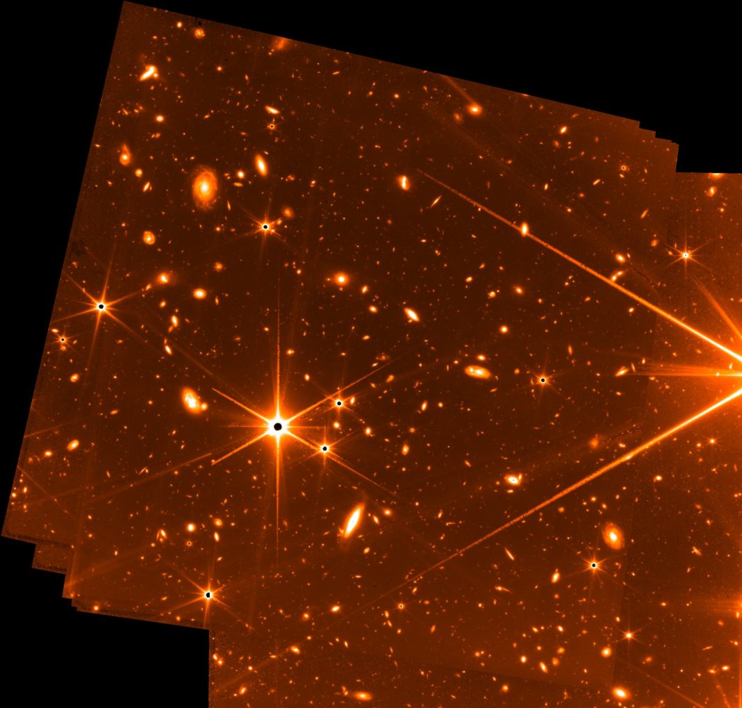Imaxe de galaxias e estrelas, previa ao que ofrecerá o James Webb a partir do 12 de xullo. Foto: NASA