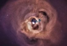 Imaxe do cúmulo de Perseo. Crédito. NASA/CXC/SAO/E.Bulbul, et. al