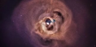 Imaxe do cúmulo de Perseo. Crédito. NASA/CXC/SAO/E.Bulbul, et. al