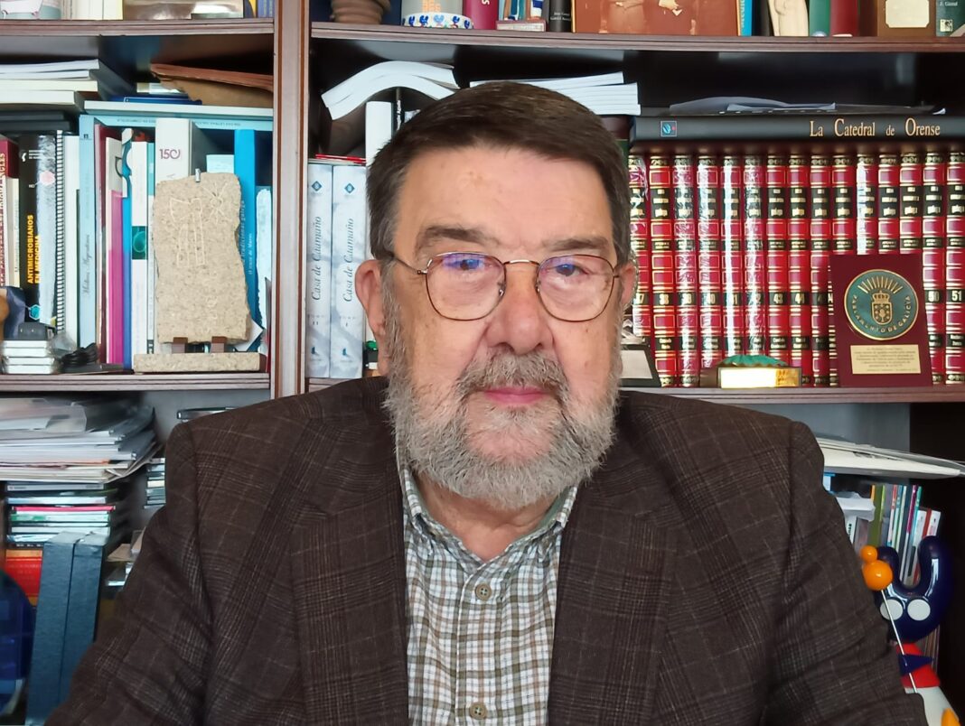 O epidemiólogo e profesor emérito da USC, Juan Gestal. 