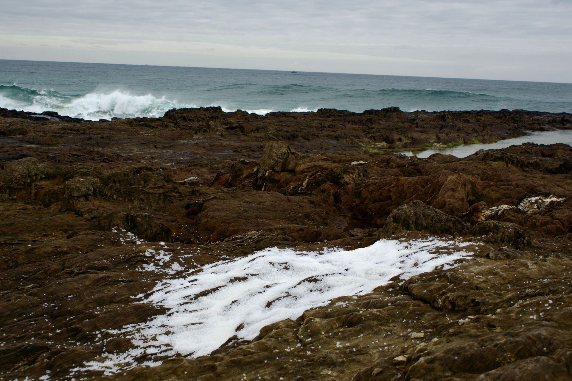 Praia das Furnas, 26 de decembro. Foto: Asociación Noia Limpa.