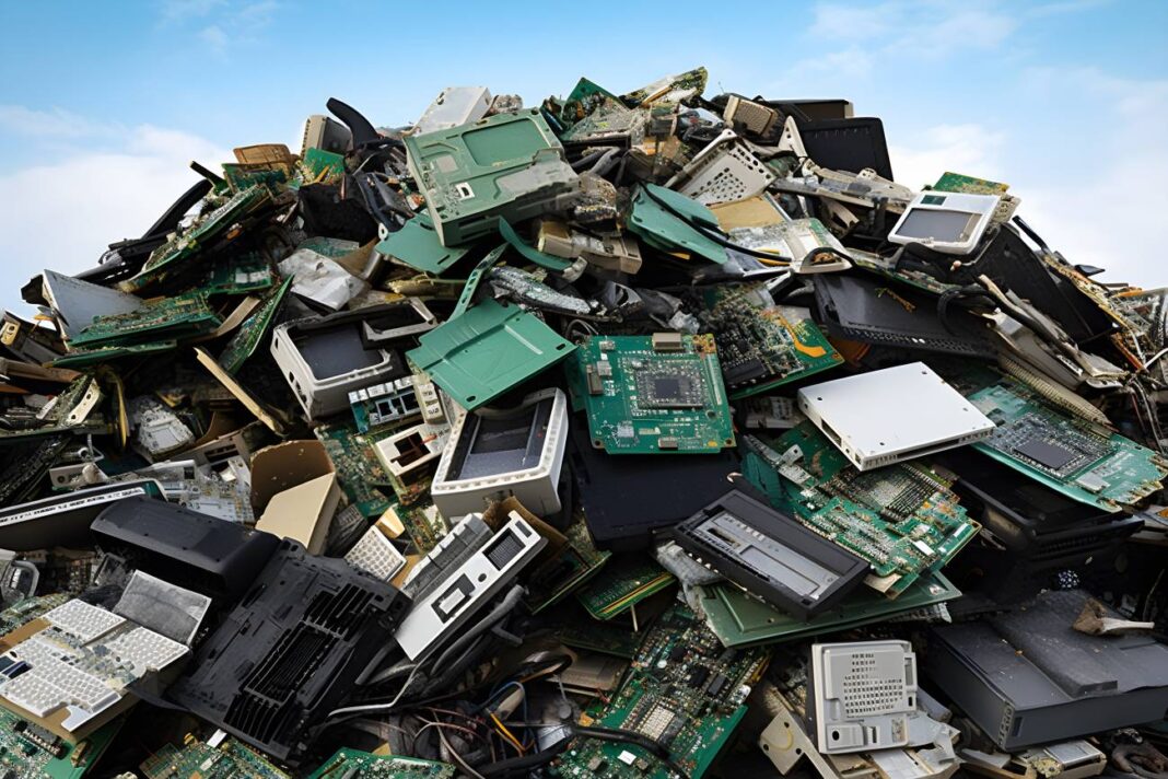 A xeración de residuos electrónicas aumenta en 2,6 millóns de toneladas ao ano. Foto: Adobe Stock