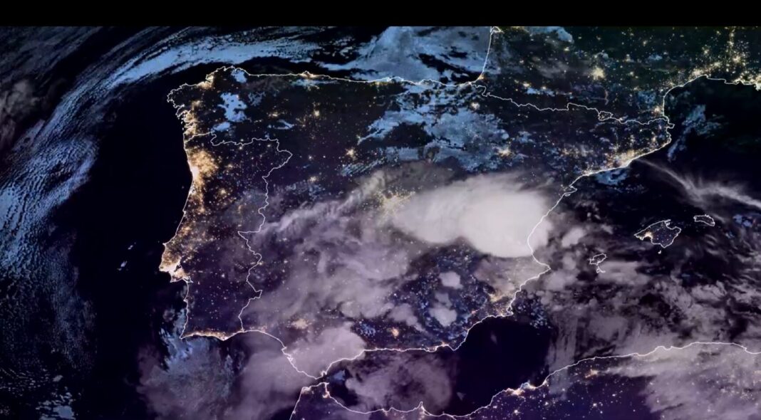 Evolución de 24 horas da DINA. Foto: AEMET