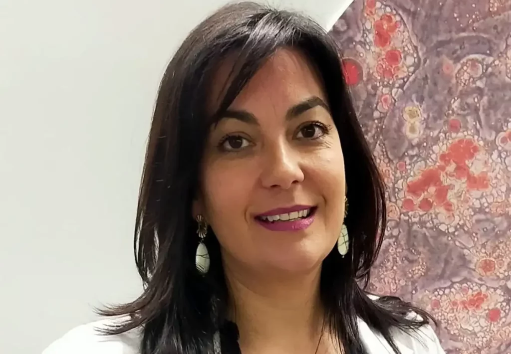 A investigadora do IDIS Ana Crujeiras, unha das organizadoras do XX Congreso da Sociedade Española de Obesidade que se celebra en Santiago esta semana.