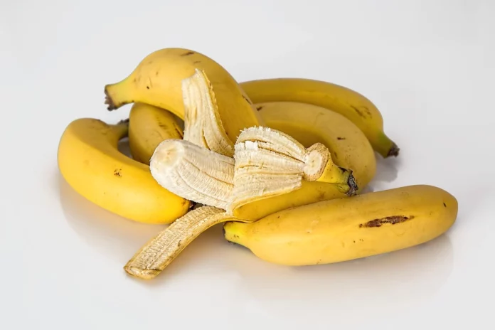 O plátano é un alimento rico en potasio.