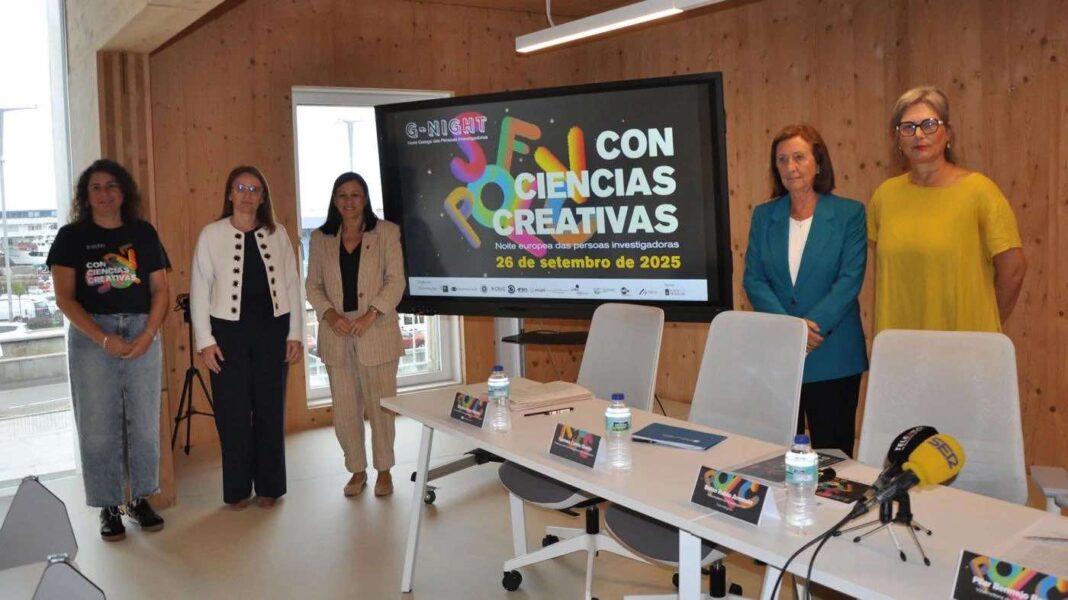 Cristina Naya, Carmen Cotelo, Belén Rubio, Pilar Bermejo e Luísa Martínez