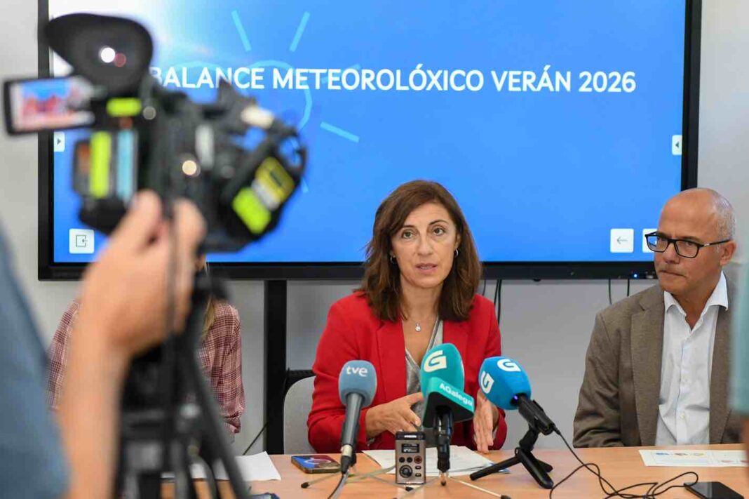 Acto de presentación do informe climatolóxico de Meteogalicia. Foto: Xunta de Galicia