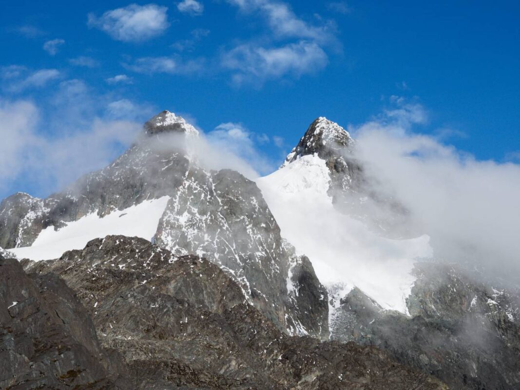 Glaciar Margarita nas montañas Rwenzowori en 2021. Foto: Wikimedia Commons