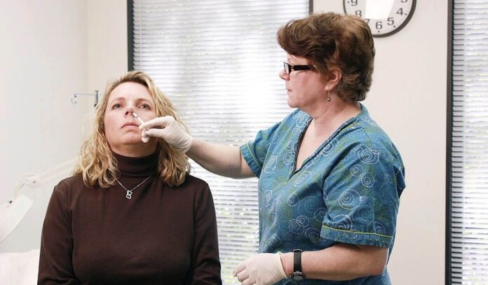 Vacina nasal FluMist tetravalente. Foto: Wikimedia Commons