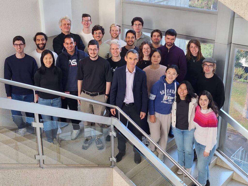 O equipo de traballo de Jean-Louis Reymond na Universidade de Berna. Imaxe: Reymond Research Group