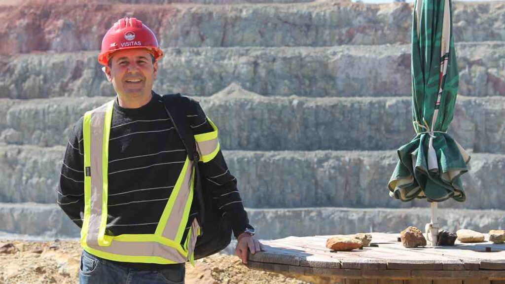 Leandro Alejano, catedrático na Escola de Enxeñería de Minas e Enerxía da UVigo.
