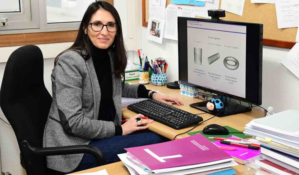 Rosa Crujeiras, actual reitora da USC e catedrática de Estatística e Investigación Operativa.