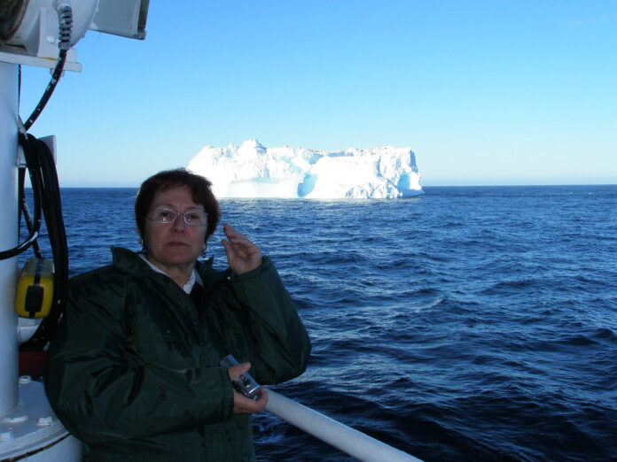 A oceanógrafa Aida Fernández Ríos.