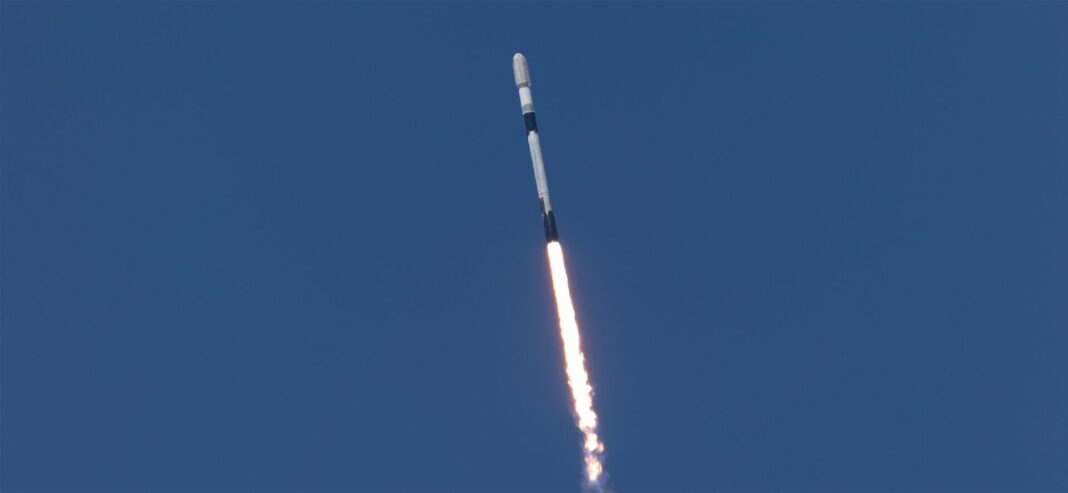 A misión lanzouse dende a Base da Forza Espacial de Vandenberg en California. Imaxe: SpaceX